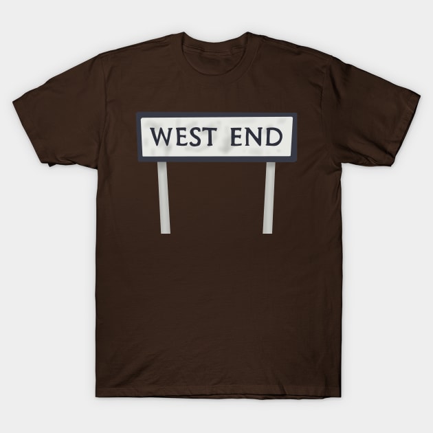 West end T-Shirt by Becky-Marie